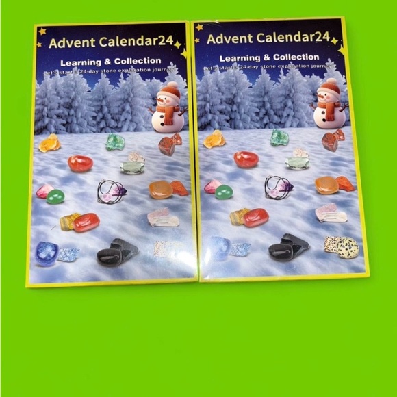 โจ 24-Day Natural Gemstone Advent Calendar โ Crystal & Mineral Collection Set ๐ฎ - Picture 6 of 6